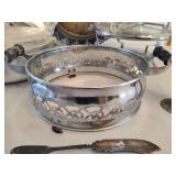 Lot of Silver Plate & Pewter Serving Pieces