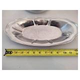 Lot of Silver Plate & Pewter Serving Pieces