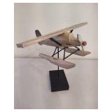 Wooden Plane, Carved Candle Holder & Mosquito