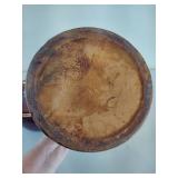 Hull Pottery Bean Pot & Unmarked Pot