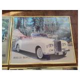 Framed Car Posters