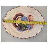 California Pottery Turkey Platter
