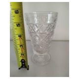 Eight Hazel Atlas Peanut Butter Glasses