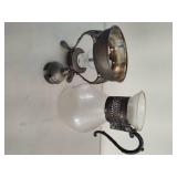 Vintage Silver Plated Glass Coffee Carafe