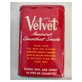 Smoking Sign & Old Tobacco Container