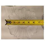 Medium Sized Clear Glass/Crystal Serving Pieces
