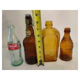 Vintage Bottles & Corelle Bowls