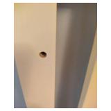 White Full Sized Headboard & Rails