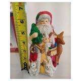 Holiday Revolving Lighthouse, Tealight Holder & Skating Children Waterglobe