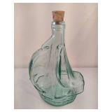 Vintage Santa Maria Glass Ship Bottle