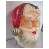 Vintage Santa Lighted Blow Mold