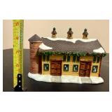 Authentic Christmas Valle " The Yellow Barn" and "The Stucco Lighthouse" *w/Original Boxes*