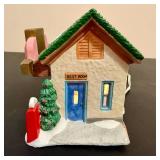 Authentic Christmas Valley Set of Three Lighted Houses
