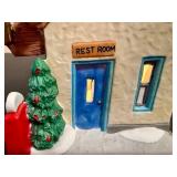 Authentic Christmas Valley Set of Three Lighted Houses