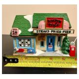 Authentic Christmas Valley Set of Three Lighted Houses