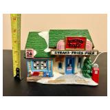 Authentic Christmas Valley Set of Three Lighted Houses