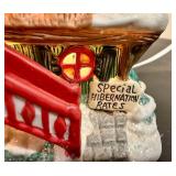 Authentic Christmas Valley Set of Three Lighted Houses