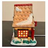 Authentic Christmas Valley Set of Three Lighted Houses
