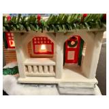 Authentic Christmas Valley Set of Three Lighted Houses