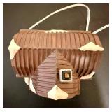 Authentic Christmas Valley Set of Three Lighted Houses