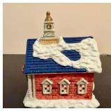 Christmas Valley Hollyshire Place and Heartland Collection Lighted Houses