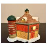 Dickens Collectables "Towne Series" Hand Painted Porcelain Lighted House