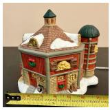 Dickens Collectables "Towne Series" Hand Painted Porcelain Lighted House
