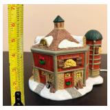 Dickens Collectables "Towne Series" Hand Painted Porcelain Lighted House