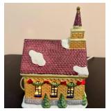 Assorted Christmas Light Up Houses