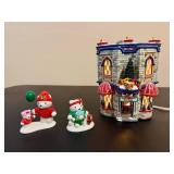 Assorted Christmas Light Up Houses