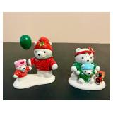 Assorted Christmas Light Up Houses