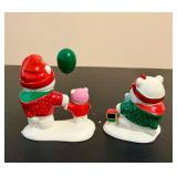 Assorted Christmas Light Up Houses