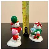 Assorted Christmas Light Up Houses