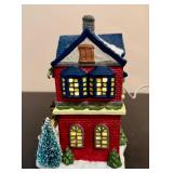 Assorted Christmas Light Up Houses