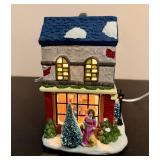 Assorted Christmas Light Up Houses
