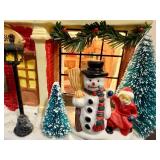 Assorted Christmas Light Up Houses