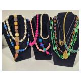 Costume Necklace Lot
