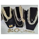 Pearl Costume Jewelry