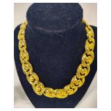 Vintage Costume Jewelry - Many Stamped Pieces