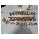 Vintage Costume Jewelry - Many Stamped Pieces