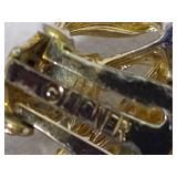 Vintage Costume Jewelry - Many Stamped Pieces