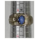 10K Star Sapphire Ring (Size 10)