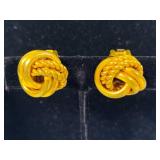 Miriam Haskell Clip Earrings