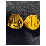 Miriam Haskell Clip Earrings