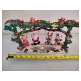 Christmas Swinging Characters & Snowman Train