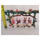 Christmas Swinging Characters & Snowman Train