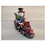 Christmas Swinging Characters & Snowman Train