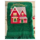 Holiday Linens, Pot Holders & Whimsical Tea Pot