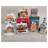Lot of Assorted Ceramic Houses
