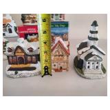 Lot of Assorted Ceramic Houses